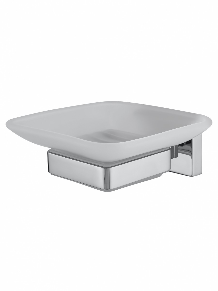 Мыльница Wonzon&Woghand FLAT WW-9722 (хром)