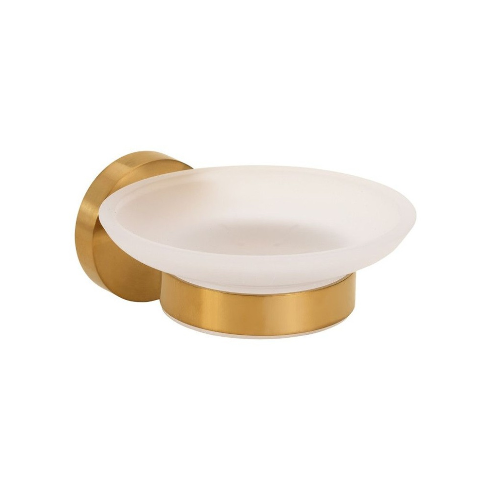 Мыльница Bemeta Sablo 160108042 (золото матовое) настенная