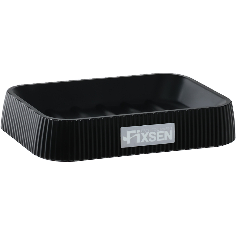 Мыльница Fixsen Black Wood FX-401-4 (дерево/чёрный)