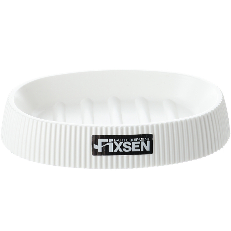 Мыльница Fixsen White Boom FX-412-4 (дерево/белый)