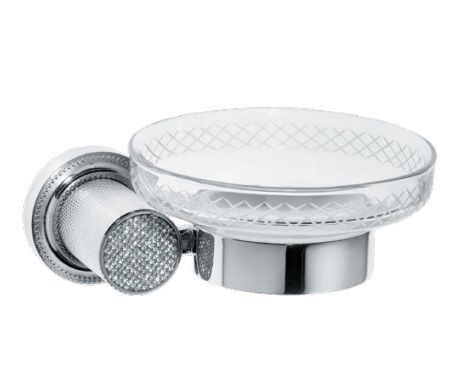 Мыльница Boheme Royale Cristal 10923-CR (хром)