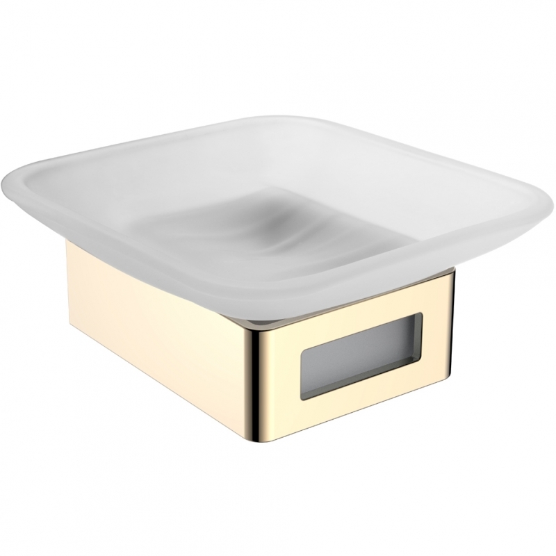 Мыльница Boheme Q 10943-G (золото)