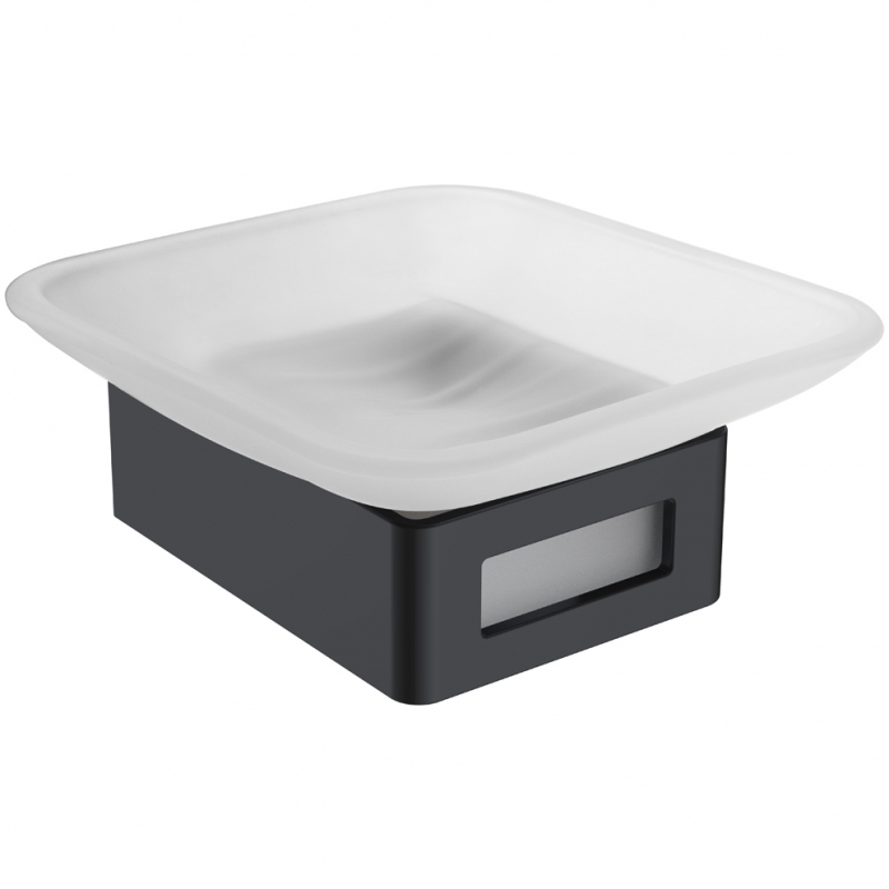 Мыльница Boheme Q 10943-G-B (золото/чёрный)