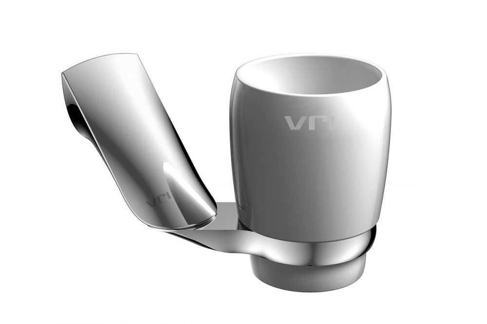 Стакан одинарный Vri Baciano HG800307 (хром)
