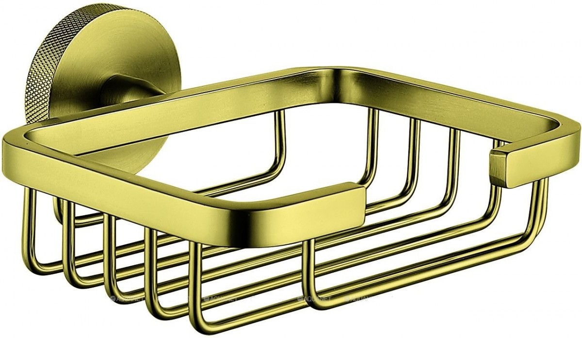 Мыльница Allen Brau Priority 6.31004-GB (золото браш) настенная