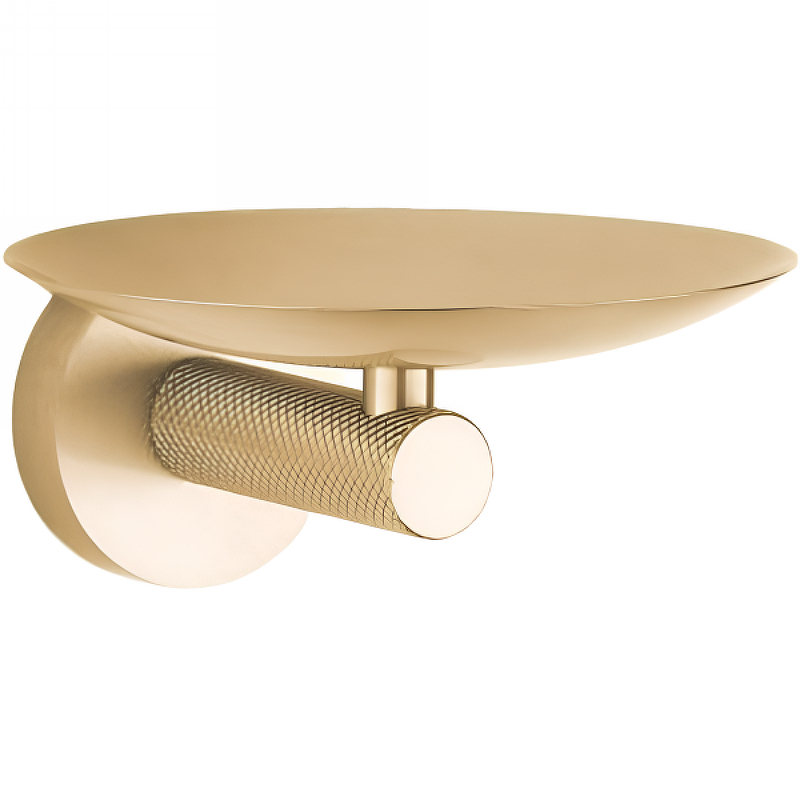 Мыльница Boheme Uno 10973-MG (золотой матовый) настенная