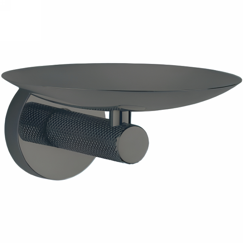 Мыльница Boheme Uno 10973-SGM (антрацит) настенная