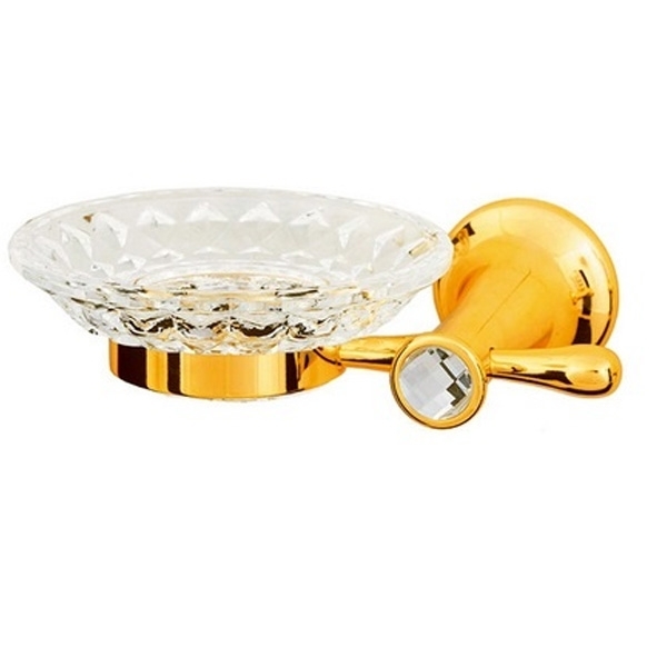 Мыльница Boheme Chiaro 10503 (золото) настенная