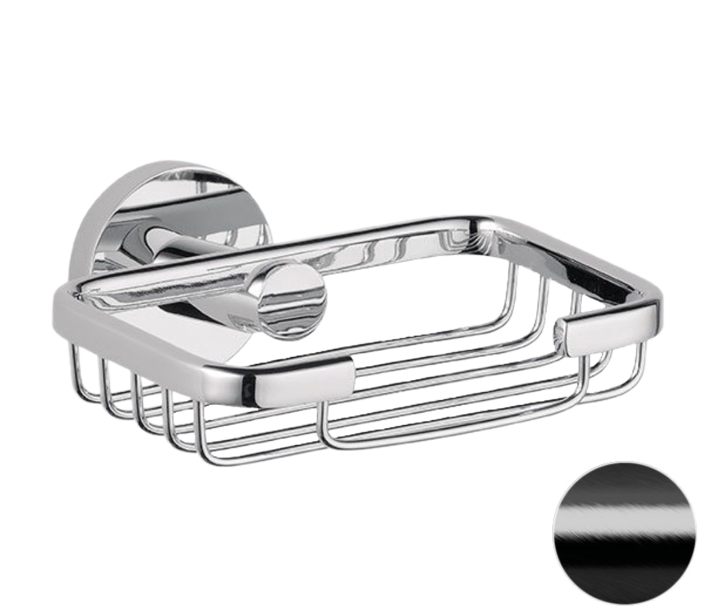 Мыльница Remer Guest GS11CFP (черный брашированный) настенная