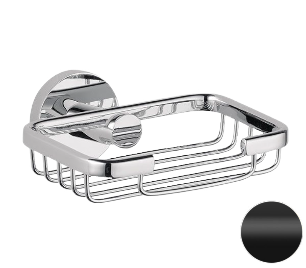 Мыльница Remer Guest GS11NO (черный матовый) настенная