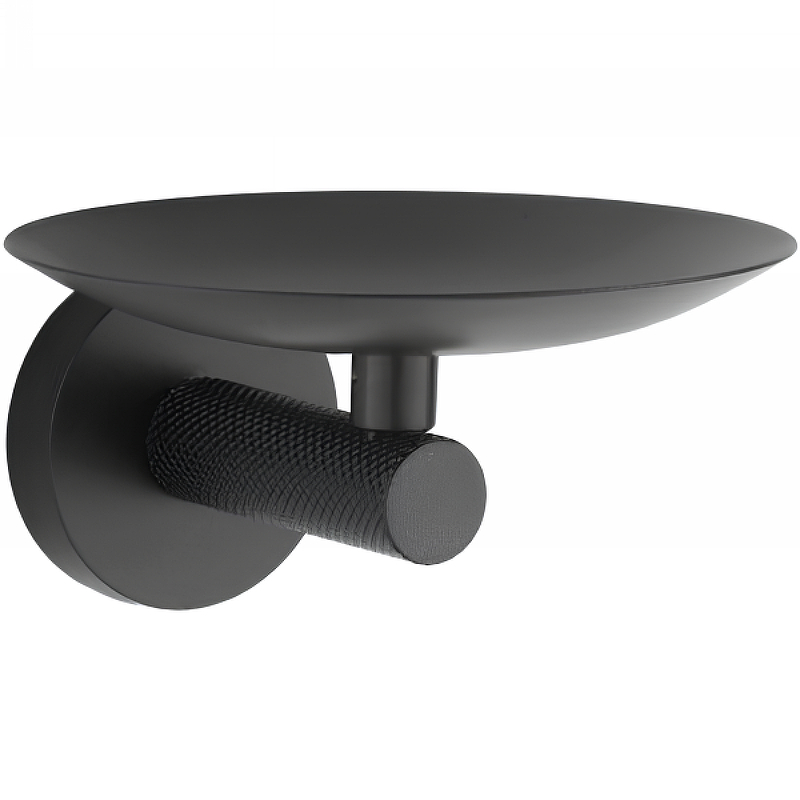 Мыльница Boheme Uno 10973-B (чёрный) настенная