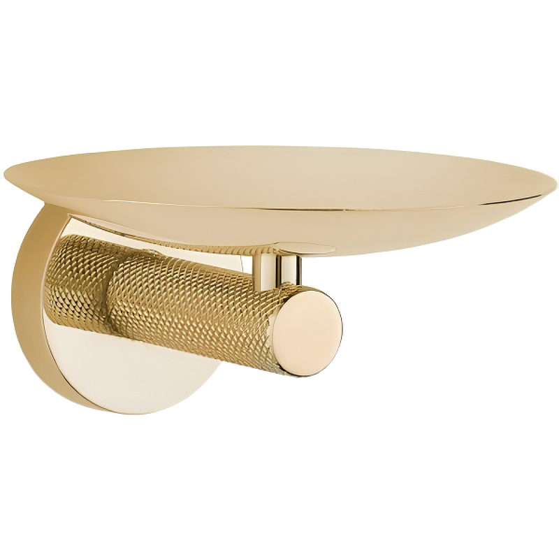 Мыльница Boheme Uno 10973-G (золото) настенная