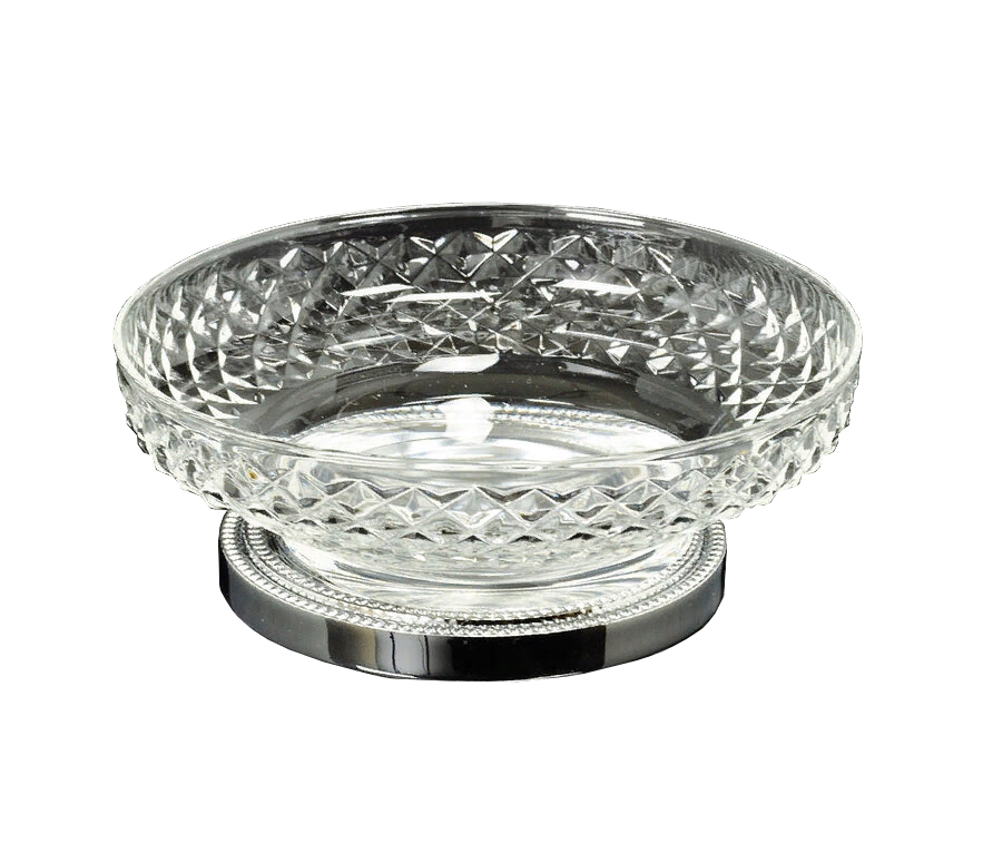 Мыльница Boheme Murano Cristal 10204 (хром)