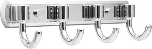 Планка с 4-мя крючкам WasserKRAFT Oder K-3074 (хром)