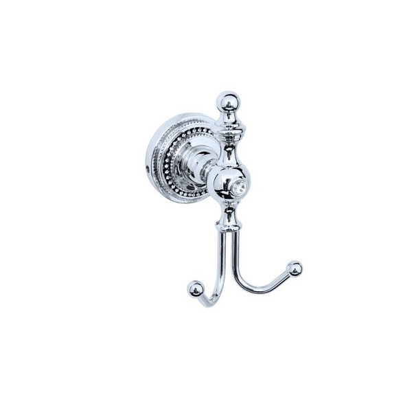 Двойной крючок Boheme Brillante 10435 (хром)