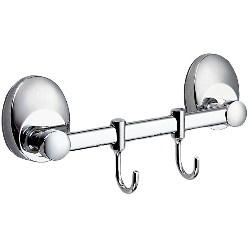 Крючок двойной Haiba HB1615-2 (хром)