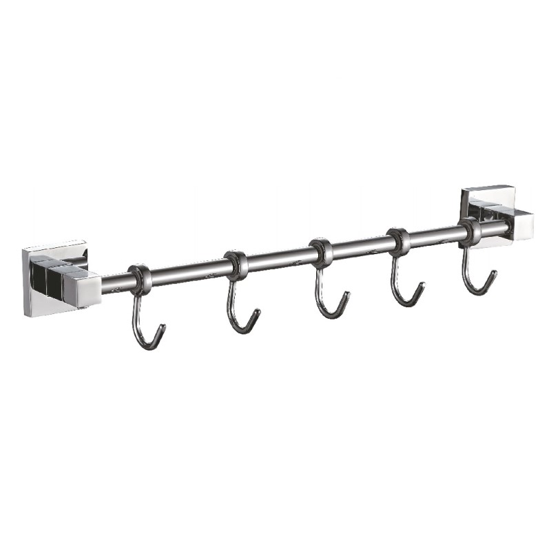 Вешалка для полотенец Haiba HB8615-5 (хром)