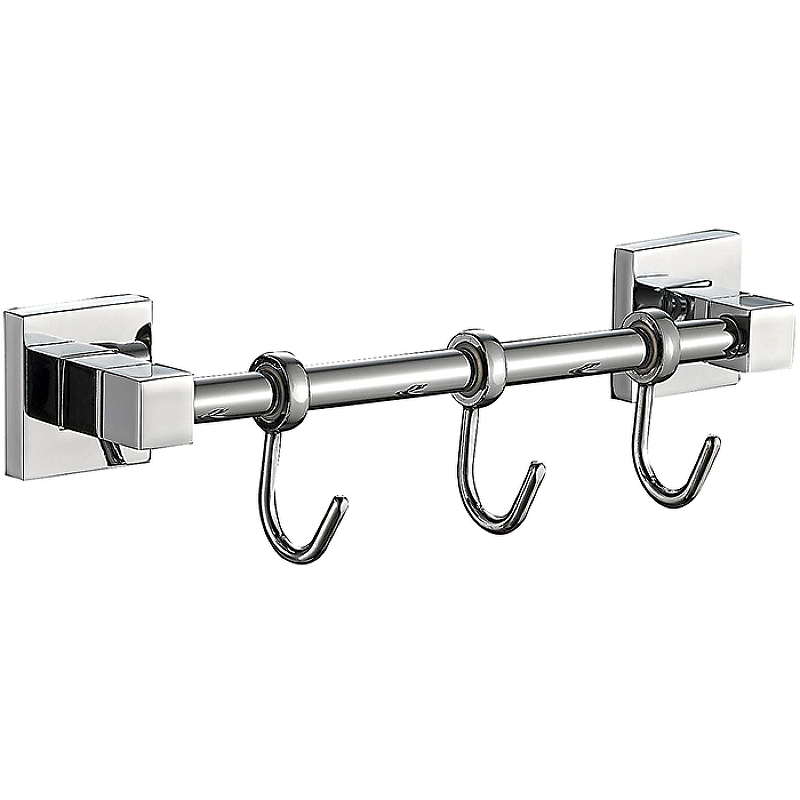 Крючок тройной Haiba HB8615-3 (хром)