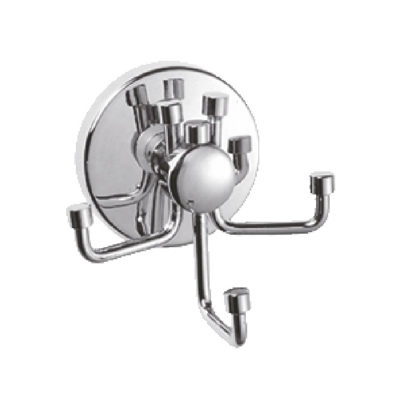 Крючок тройной Haiba HB1705-3 (хром)