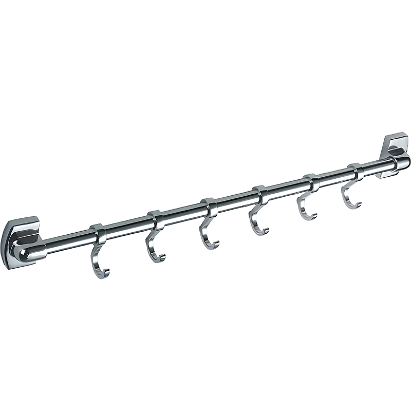 Вешалка для полотенец Haiba HB209-6 (хром)