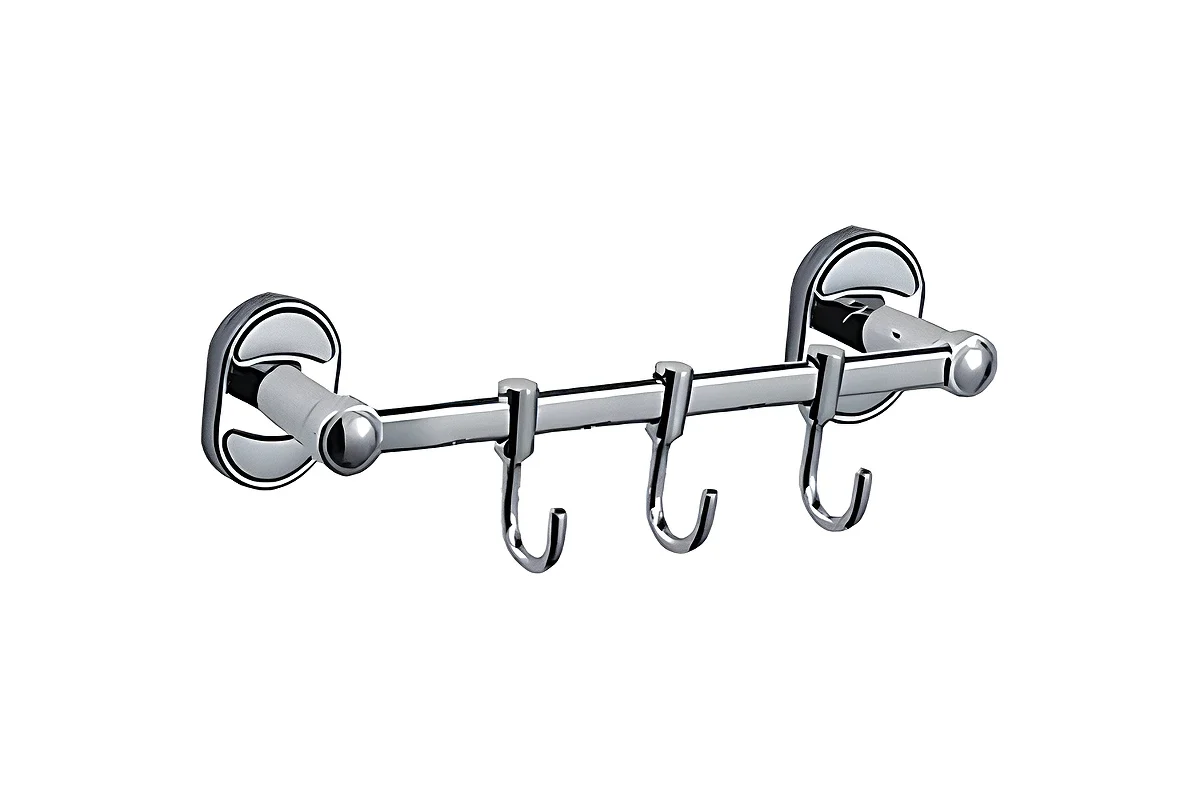 Крючок тройной Haiba HB9015-3 (хром)