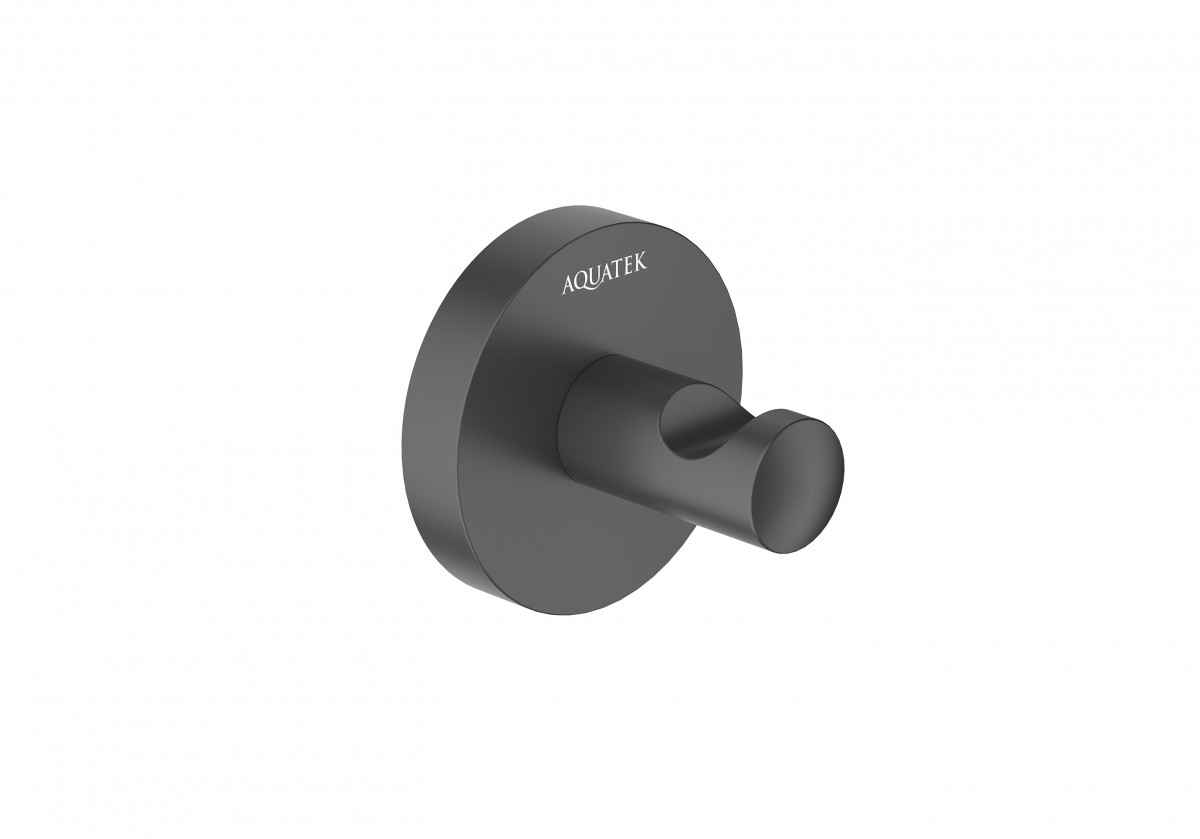 Крючок Aquatek Оберон AQ4201MB (чёрный матовый)