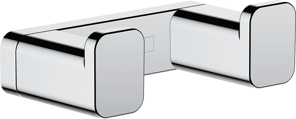 Двойной крючок для полотенец Hansgrohe AddStoris 41755000, хром