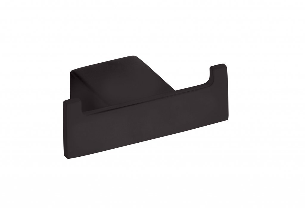 Крючок двойной Bemeta Nero 135006030 (черный матовый)