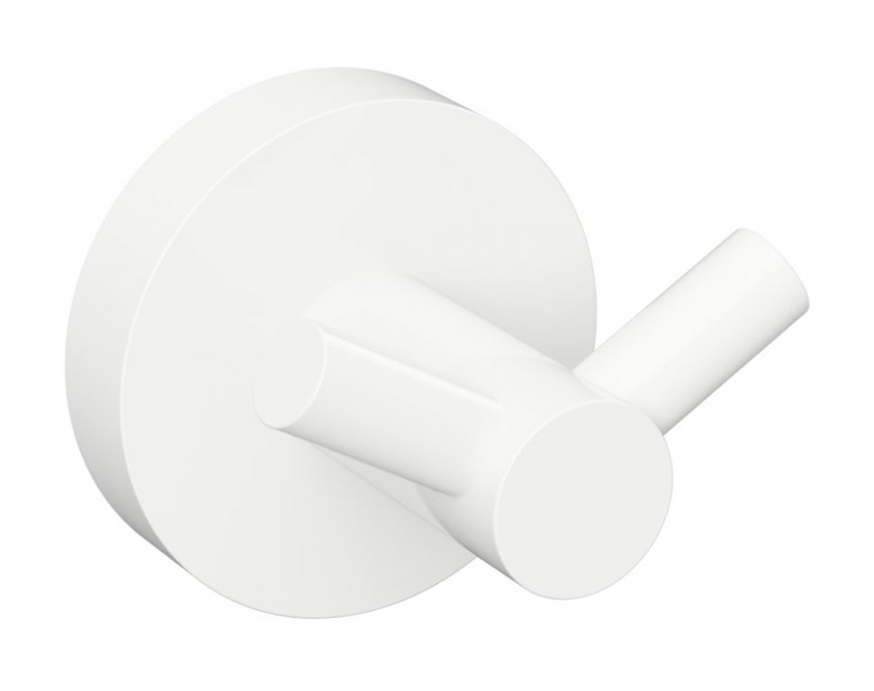 Крючок двойной Bemeta White 104106034 (белый матовый)