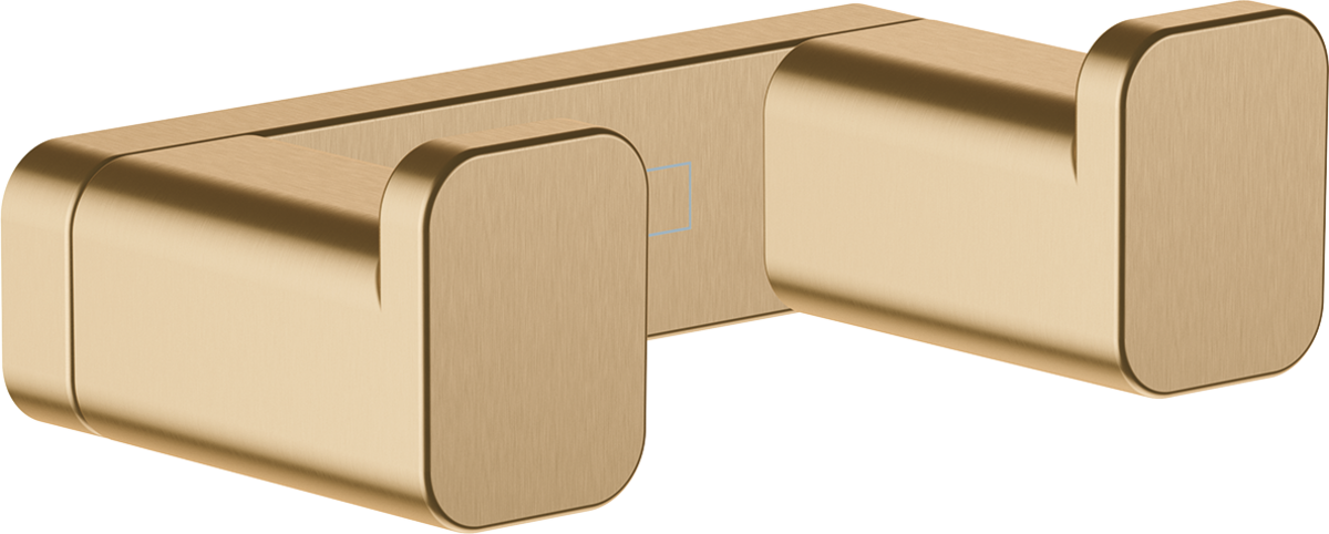 Двойной крючок для полотенец Hansgrohe AddStoris 41755140, бронза