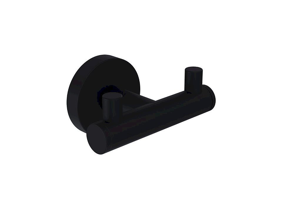 Двойной крючок Bocchi Piave 3015-0001-AB (черный матовый)