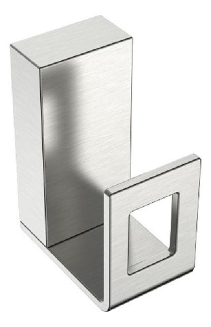 Крючок Boheme Nickel Brush Q 10946-NB (никель)