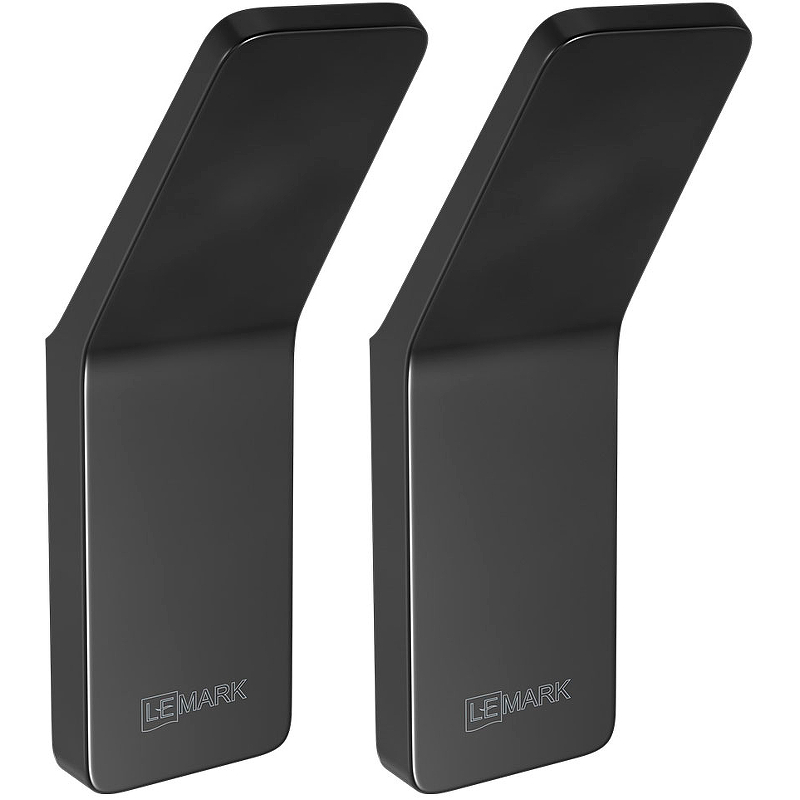 Крючок Lemark Smooth Line 9712002 (черный матовый)