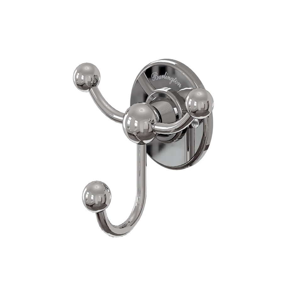 Крючок тройной Burlington A47 CHR (хром)