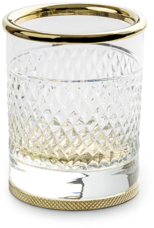 Стакан для ванной комнаты Boheme Aura 10252-G (золото)