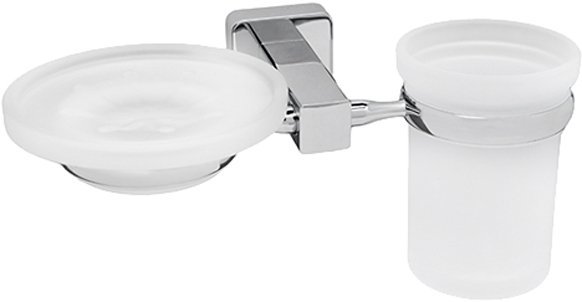 Стакан для ванной комнаты WasserKRAFT Lippe K-6526 (хром)