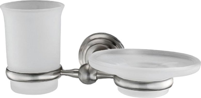 Стакан для ванной комнаты WasserKRAFT Ammer K-7026 (хром матовый)