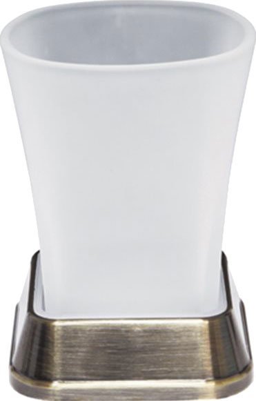 Стакан для ванной комнаты WasserKRAFT Exter K-5528 (бронзовый)