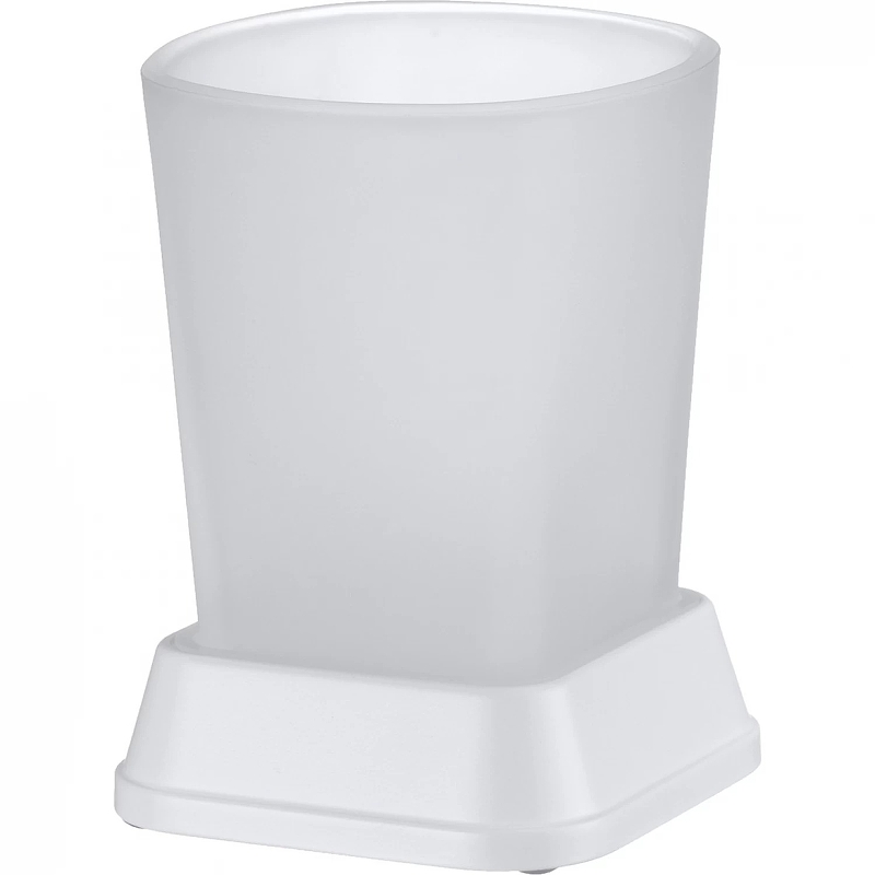 Стакан для ванной комнаты WasserKRAFT Amper 5428W (белый)