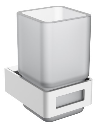 Стакан для ванной комнаты Boheme MatWhite Q 10944-MW (белый матовый)