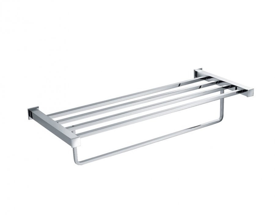 Полка для ванной комнаты Zeegres Z.CUB 21115001 (хром)