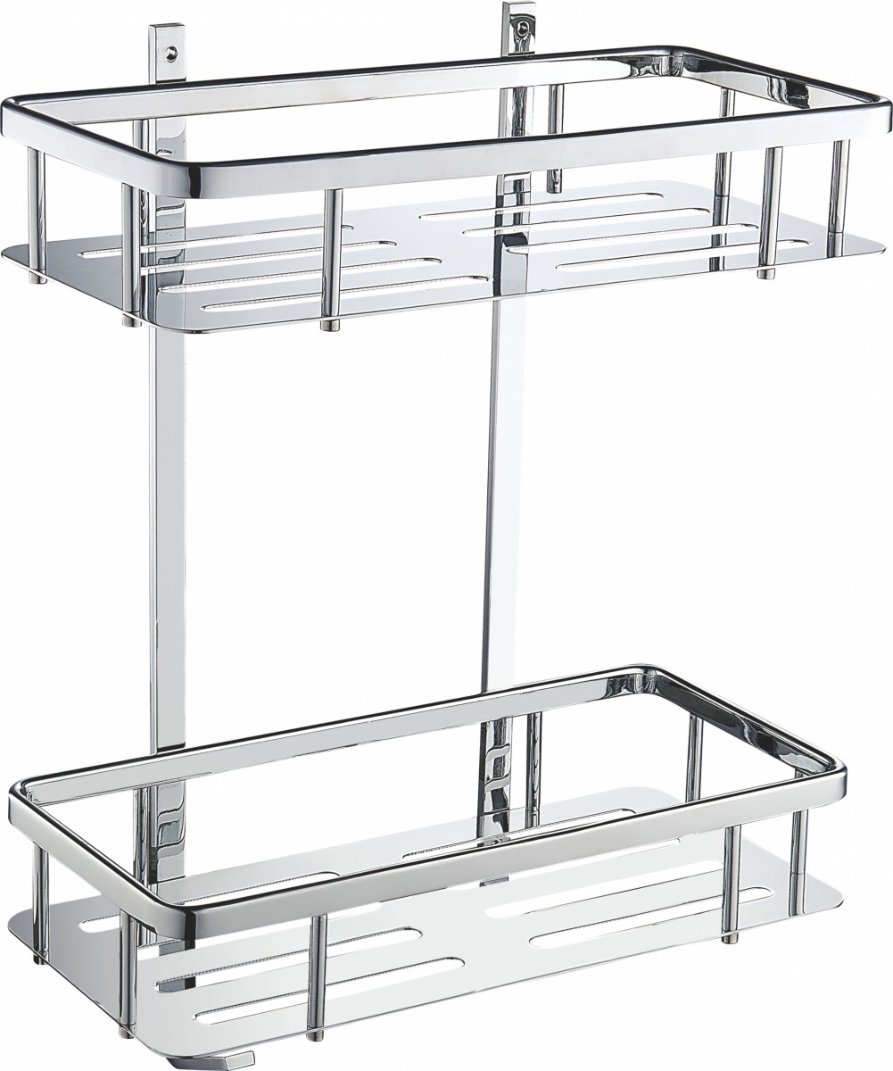 Полка для ванной комнаты Wonzon & Woghand WW-4141 (хром)