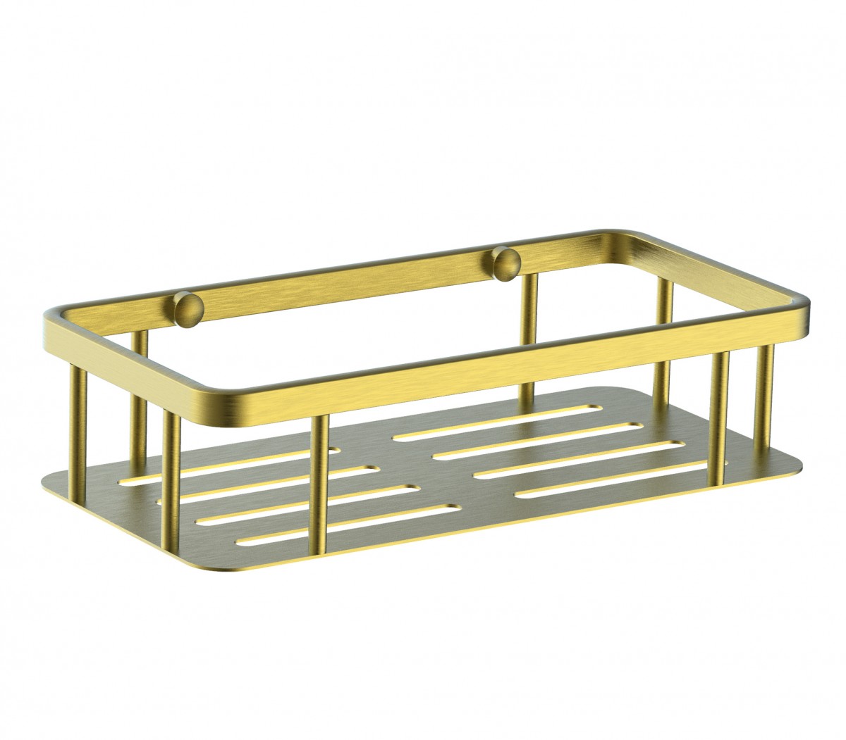 Полка для ванной комнаты Wonzon & Woghand WW-4131-BG (брашированное золото)