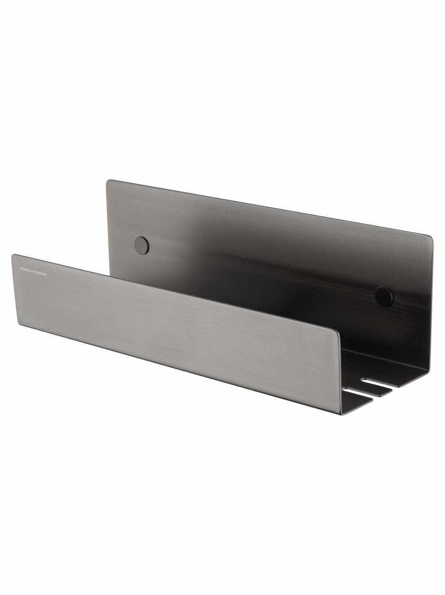 Полка для ванной комнаты Wonzon & Woghand WW-6131-BGM (тёмный графит)