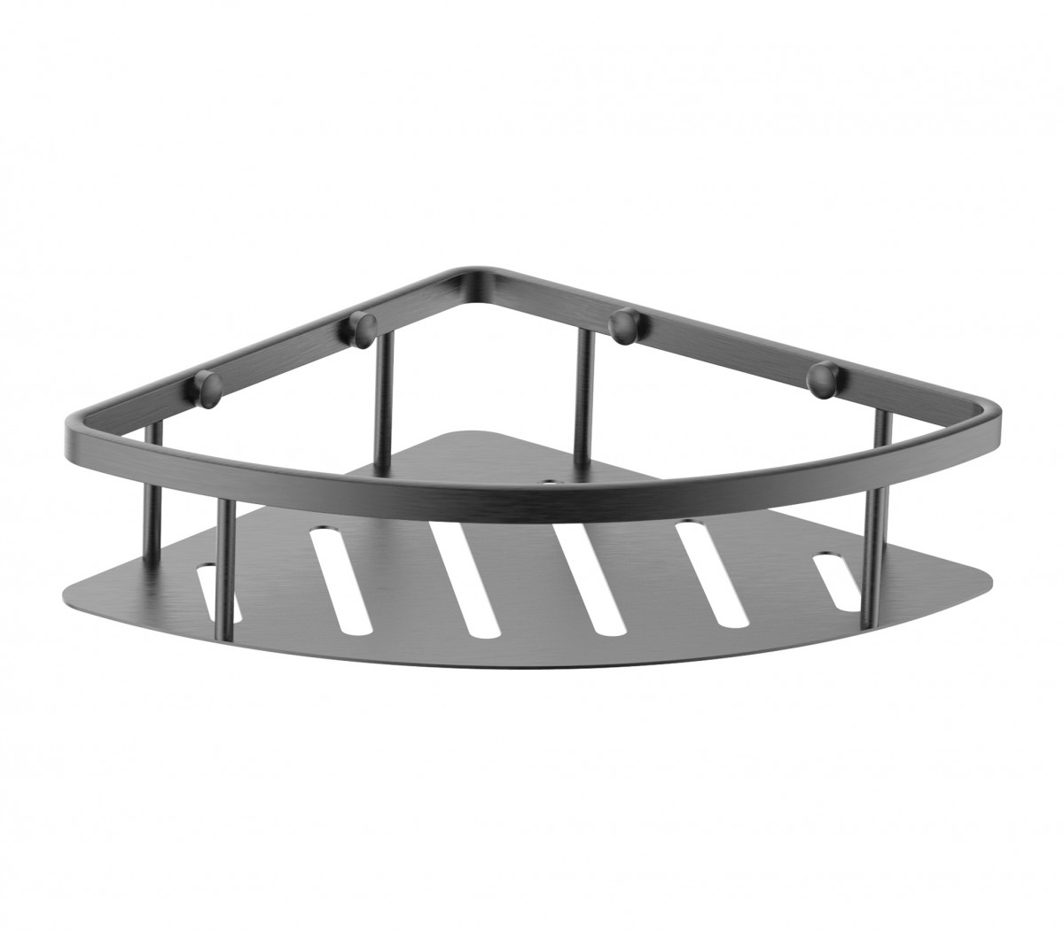 Полка для ванной комнаты Wonzon & Woghand WW-4132-BGM (тёмный графит)