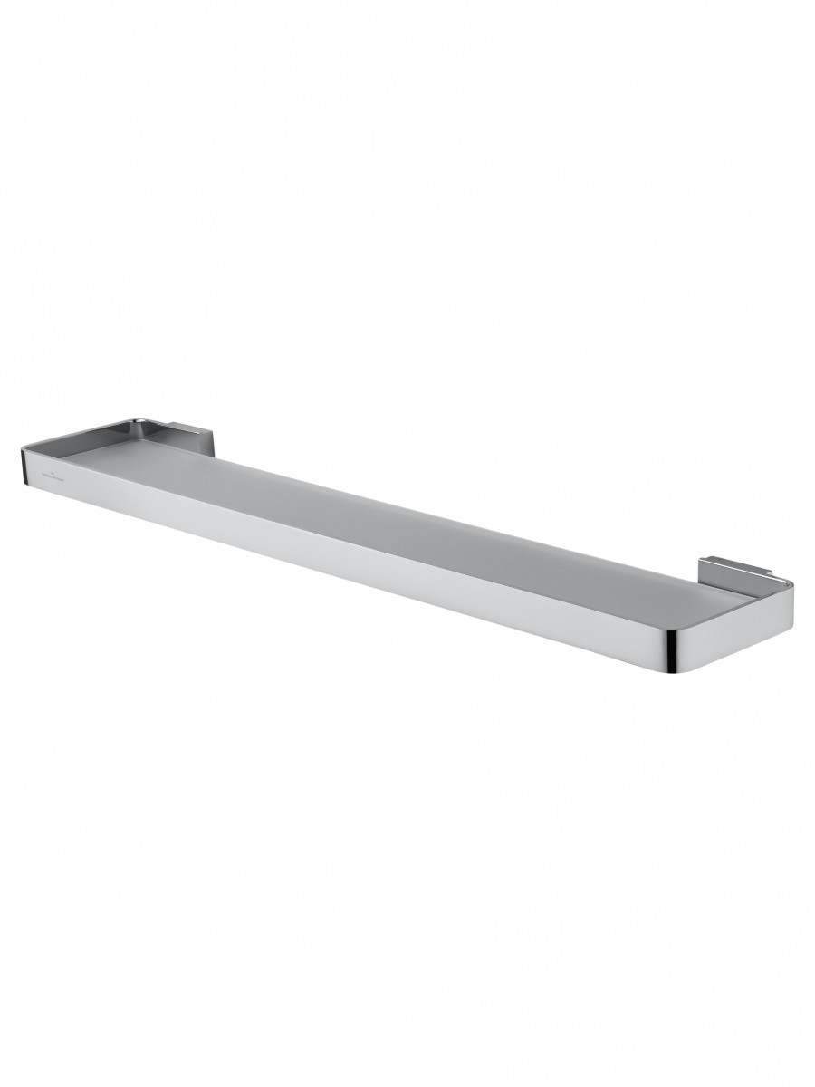 Стеклянная полка для ванной Wonzon & Woghand LOTTE WW-8327A (хром)