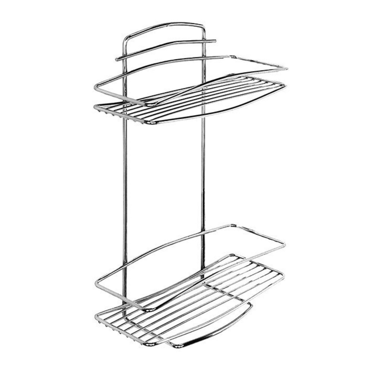 Полка для ванной комнаты Milardo 212W020M44 260*100 мм (хром)