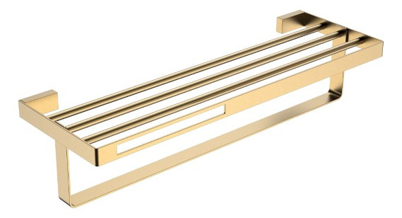 Полка для ванной комнаты Boheme MattGold Q 10947-MG (золото матовое)