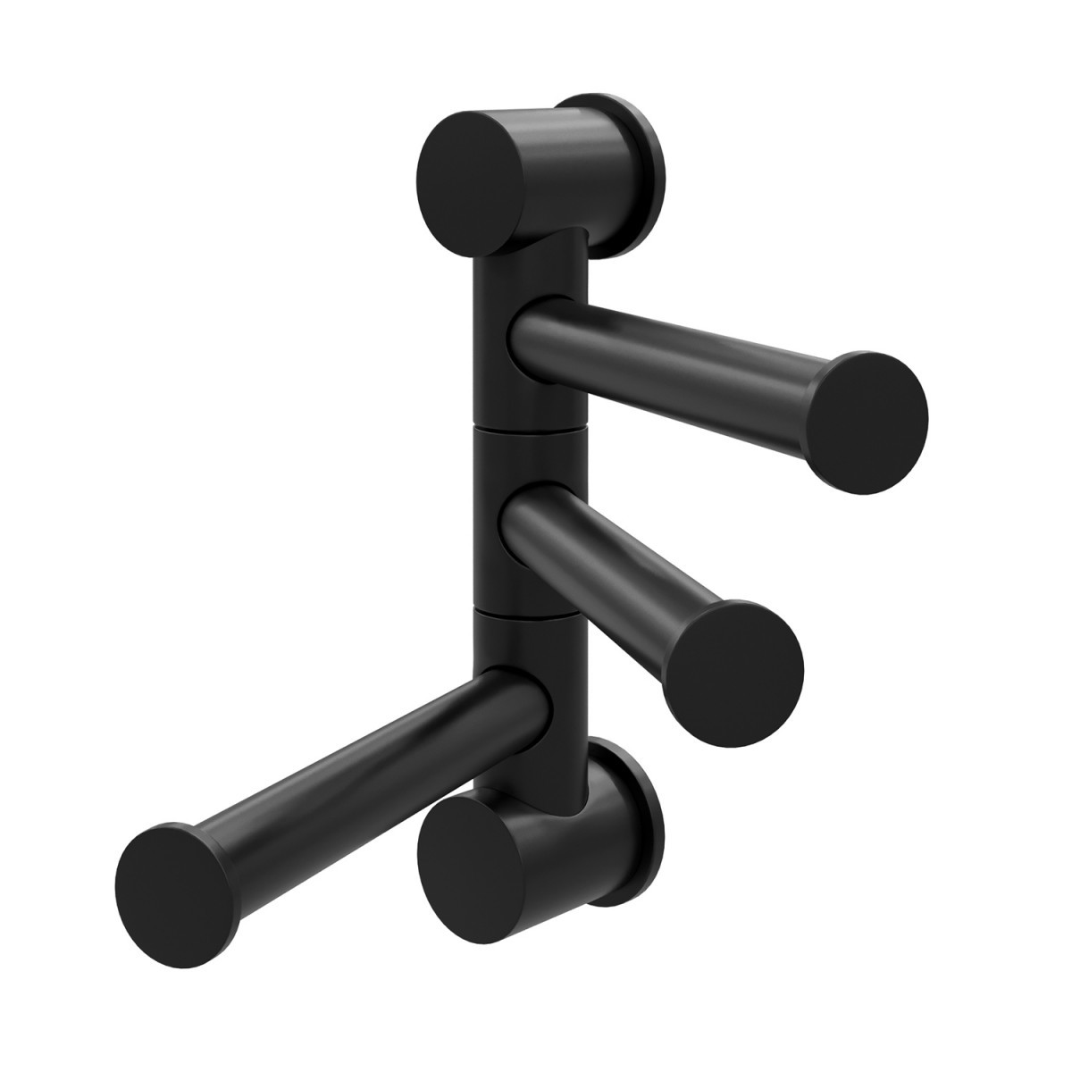 Полотенцедержатель WasserKRAFT  K-1053BLACK (черный)