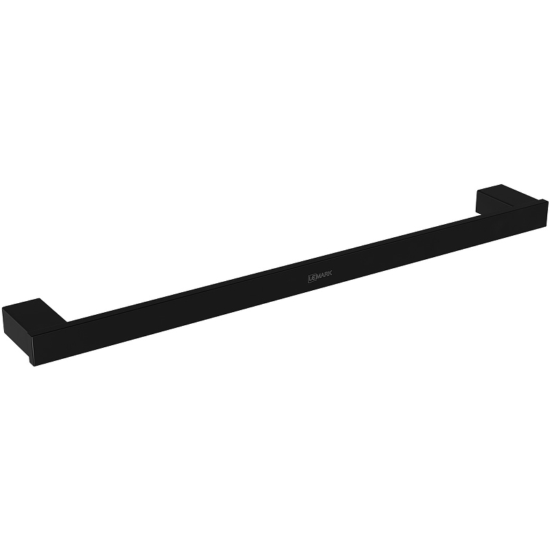 Полотенцедержатель Lemark Smooth Line 9782023 (черный матовый)